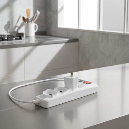 Multipresa con Microspia Audio GSM Ambientale e Sicurezza ad uso Investigativo