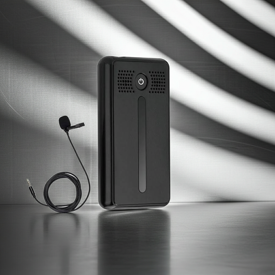 Microspia Audio Wi-Fi Professionale – Sicurezza e Archiviazione a Lunga Durata