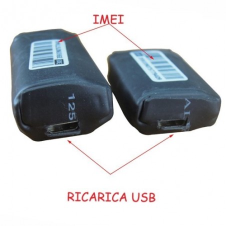 Microspia audio 2G con localizzazione GPS