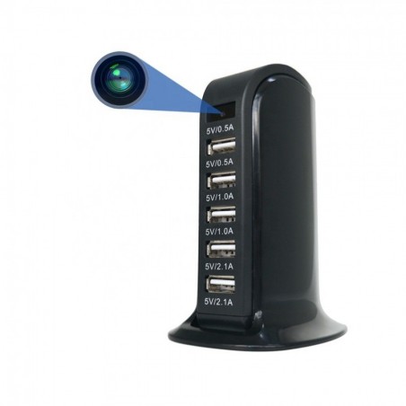 Micro camera Wifi P2P Audio Video Full HD in Hub USB a Torre 5V