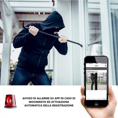 Micro camera Wifi P2P Audio Video Full HD in Hub USB a Torre 5V