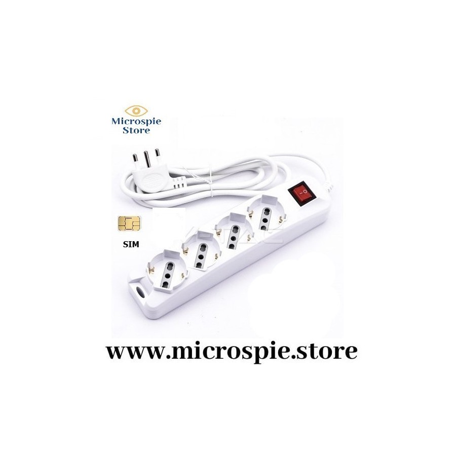 Microspia Audio GSM In Ciabatta Multipresa