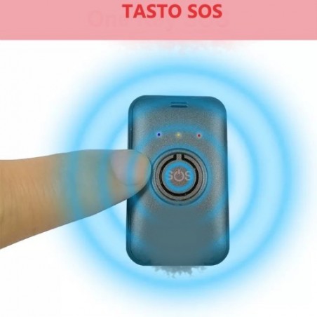 Localizzatore GPS Smart – Dispositivo di Sicurezza per Anziani e Famiglia