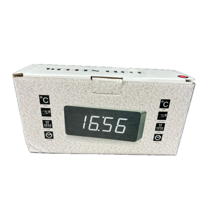 Orologio Sveglia da tavolo Smart con microspia Audio Wi-Fi ad uso investigativo